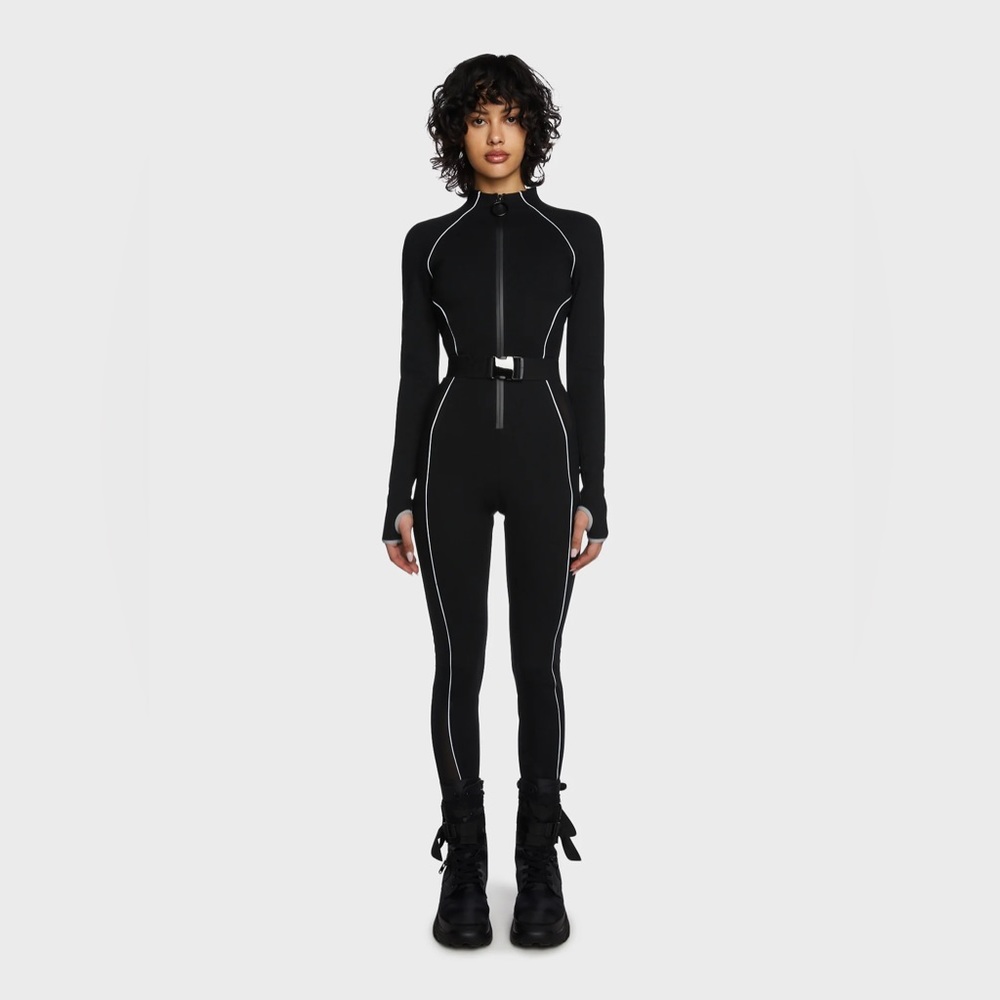 Poster Girl Dolls Kill black bodysuit jumpsuit NWOT